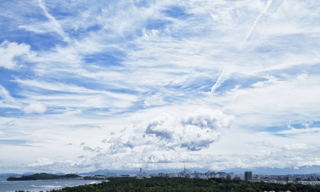 梅雨の晴れ間