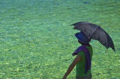 エメラルドの海