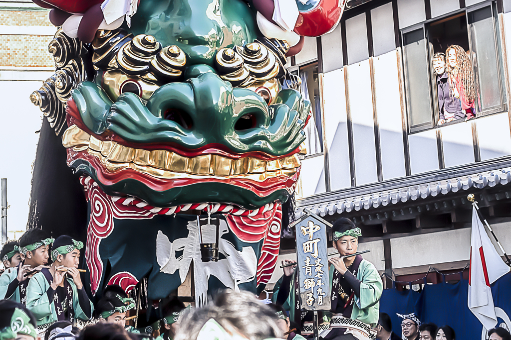 青獅子が往く