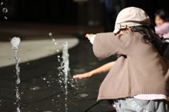 水遊び