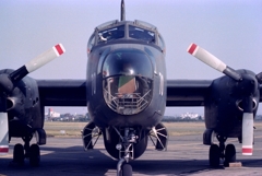 P-2J　顔のアップ