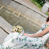 fountain & flower