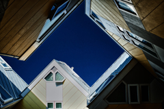 Sky over the Cube House