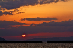 夕焼け