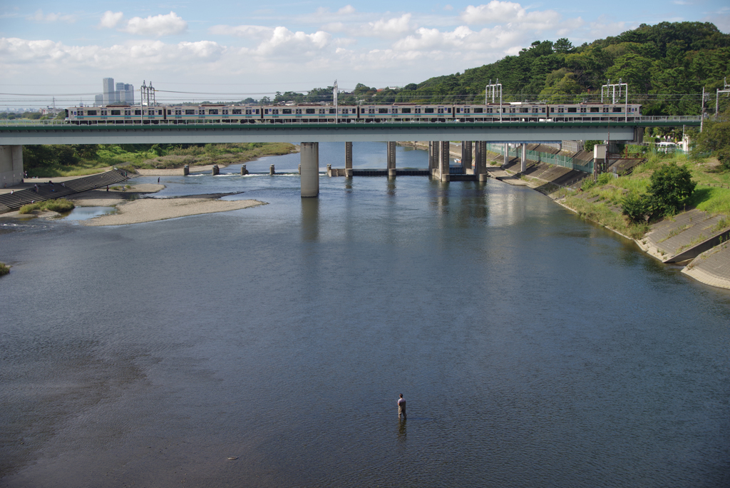 多摩川橋から(2)