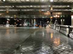 雨の日本橋