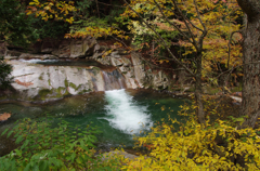 照葉峡の紅葉（３）