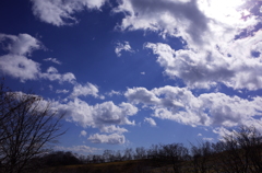 高原の雲