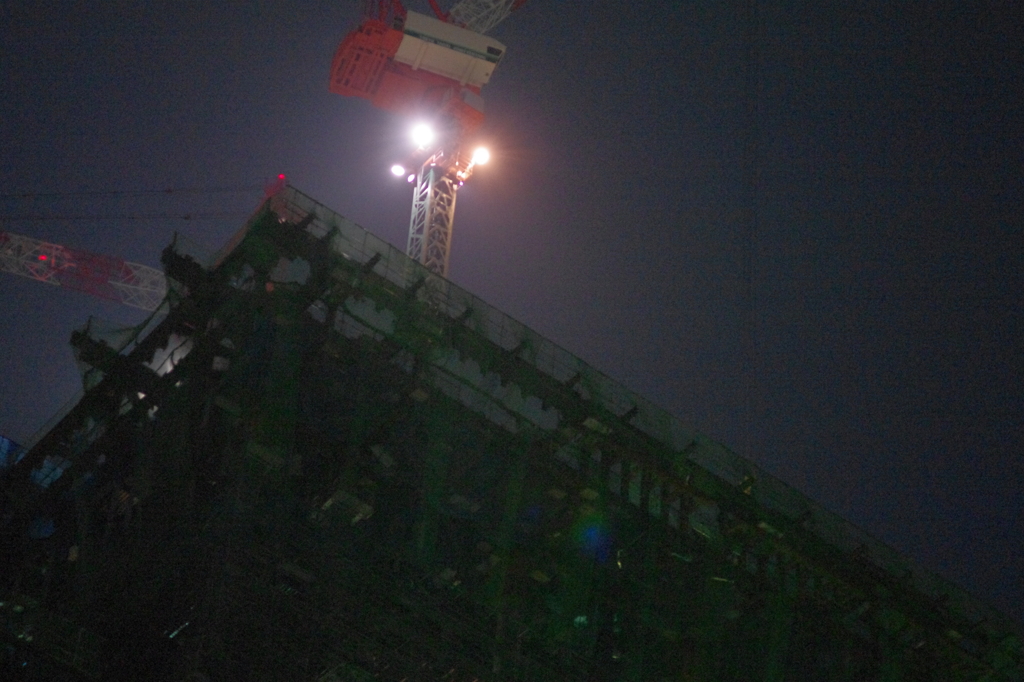 under construction.（建設中）