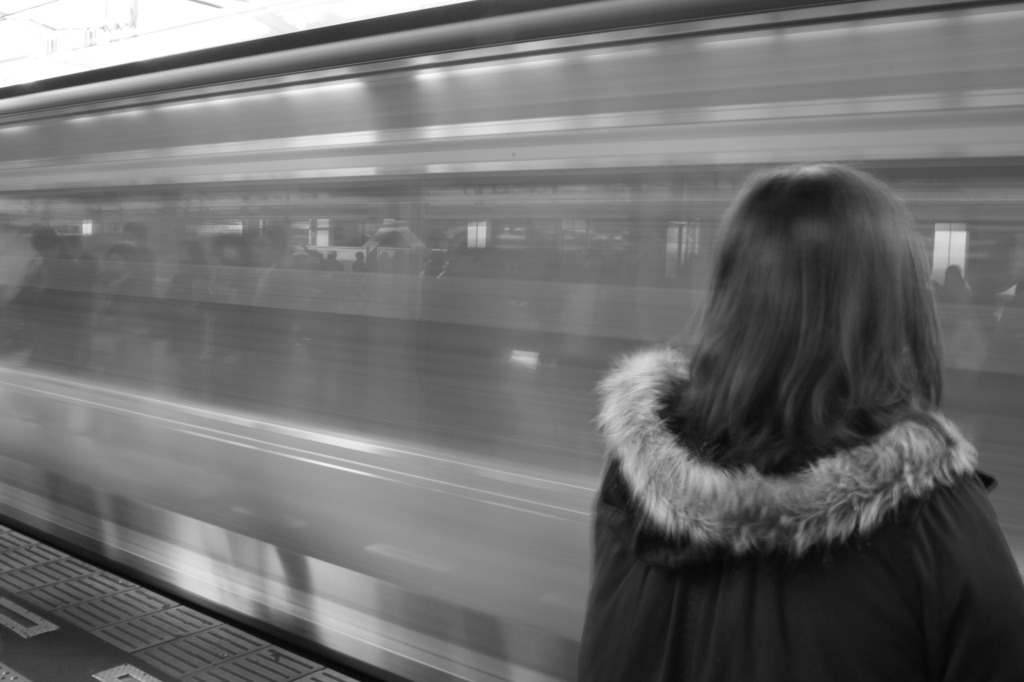 a train to wherever.