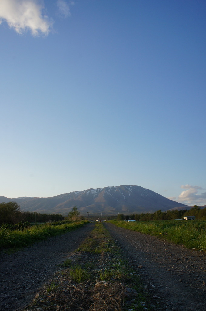 Road to Mt.Iwate^^