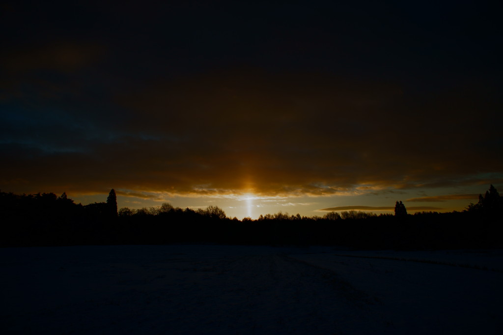太陽柱・・・Sun Pillar Ⅰ