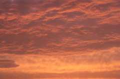 夕焼け雲①