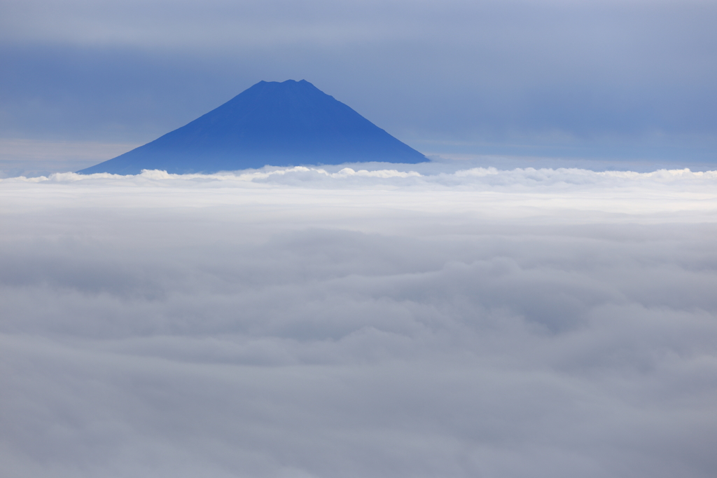 雲に包まれて