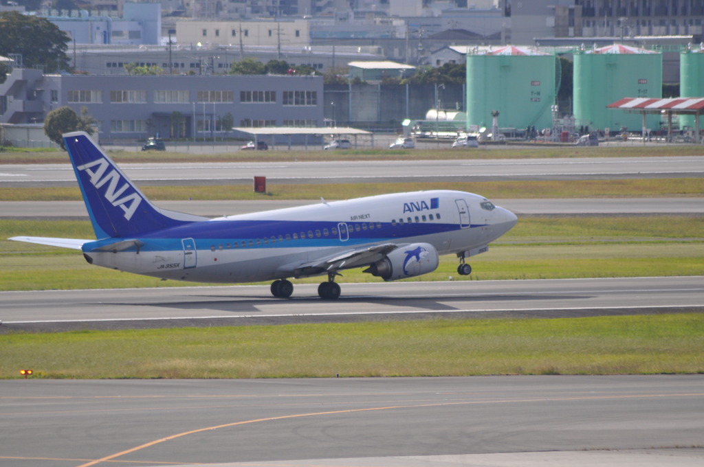 イルカ号　ANK　B737　500　JA355