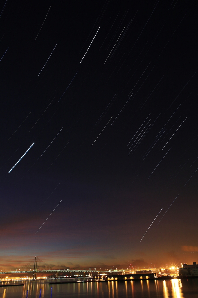 横浜の空にだって星は降るのさ（ベイブリッジ編）