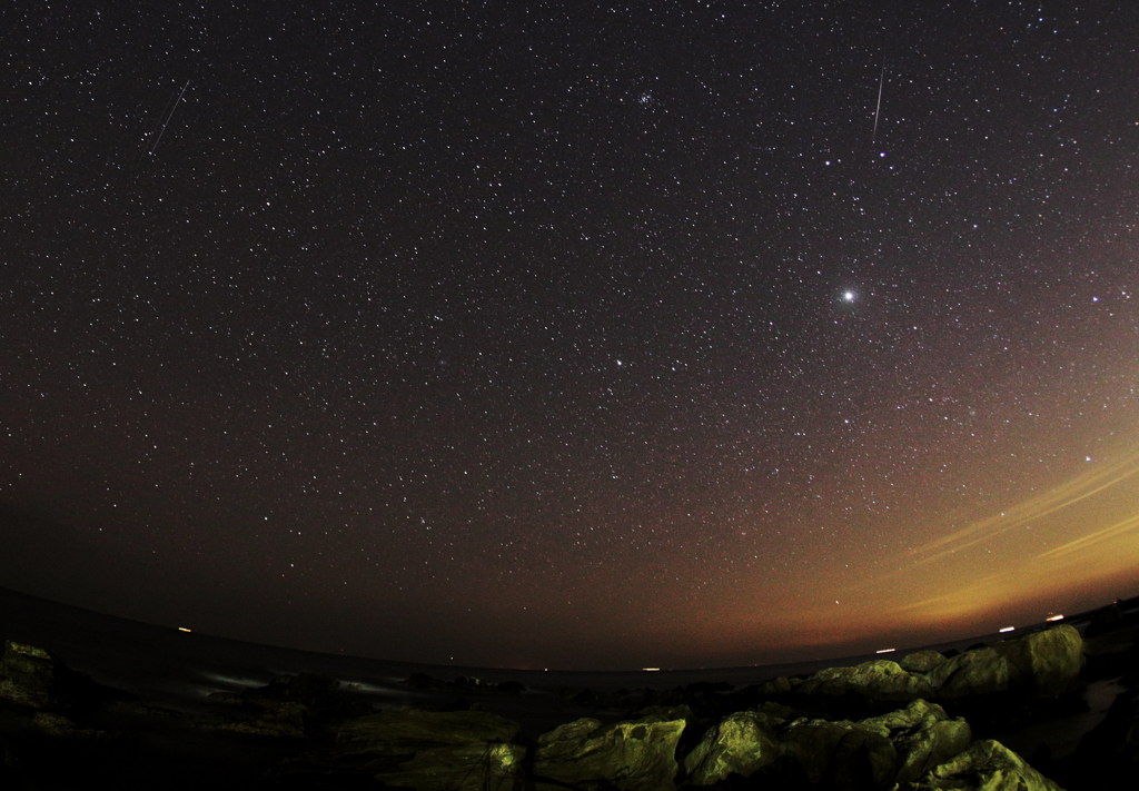 １月４日未明のしぶんぎ座流星群