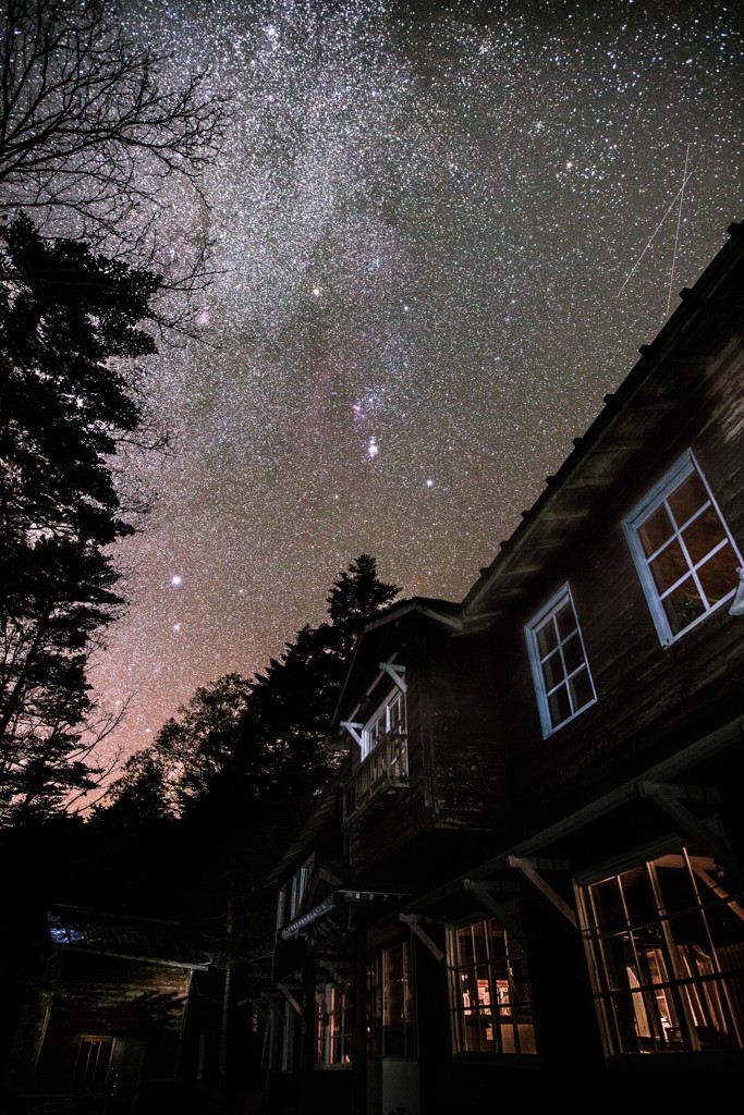 星の見える山荘