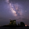 天の川の畔で