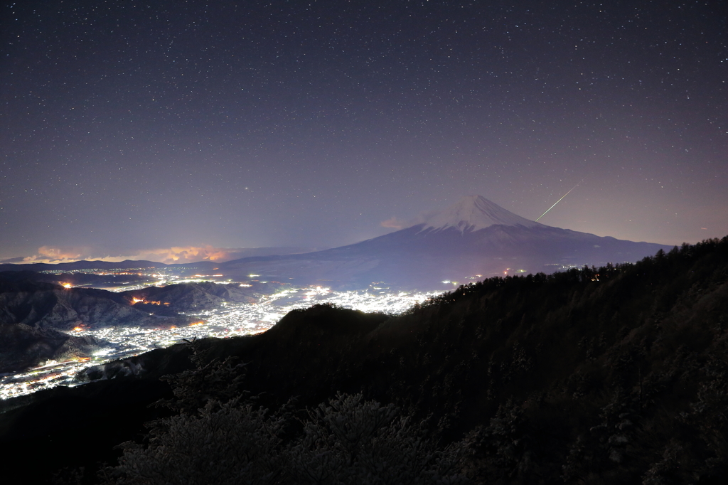 地上の星　閃光　眠れる霧氷