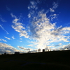 鯨ノ背中ノ上ノ雲
