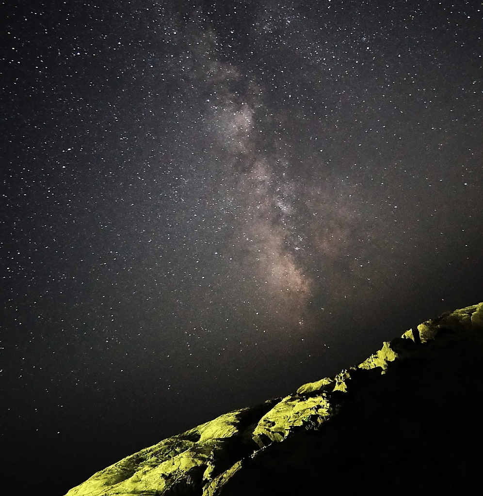 某惑星にて天の川を望む