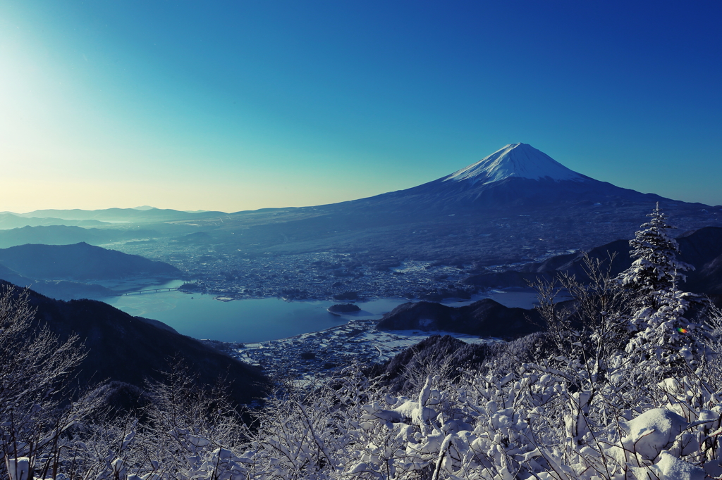 雪後晴れ