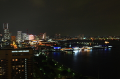 a night viwe from marine tower