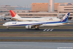 飛行機ランディングパニング