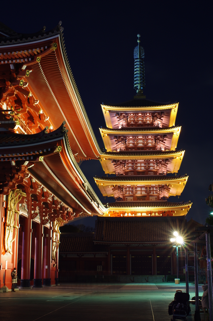 浅草寺五重塔