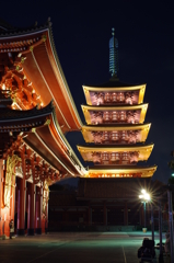 浅草寺五重塔