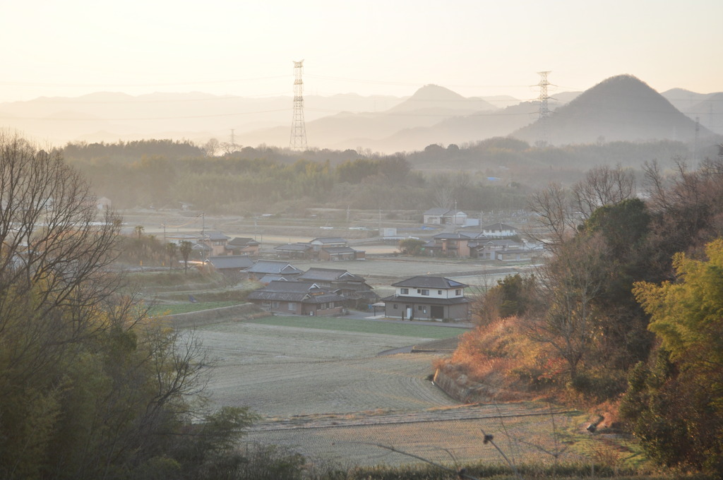 田舎の目覚め