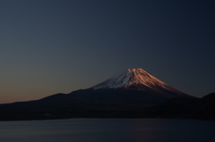 富士山 夕暮れ
