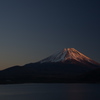 富士山 夕暮れ
