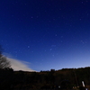 奈良の冬夜空