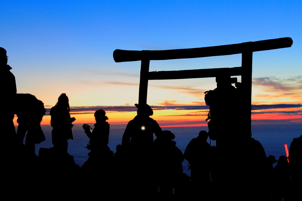 Top of Mt.Fuji