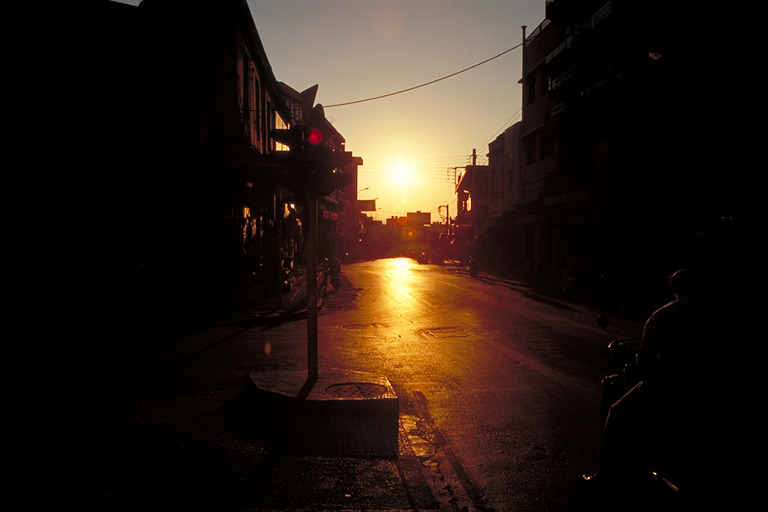 夕方