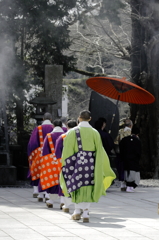 護摩修行を終えて