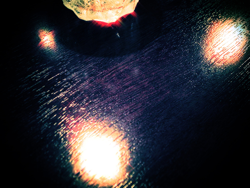 夏の大三角形_in a cafe.