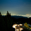 Panoramic night view