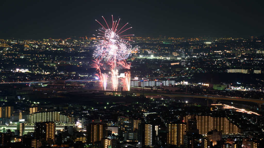 猪名川花火 #1