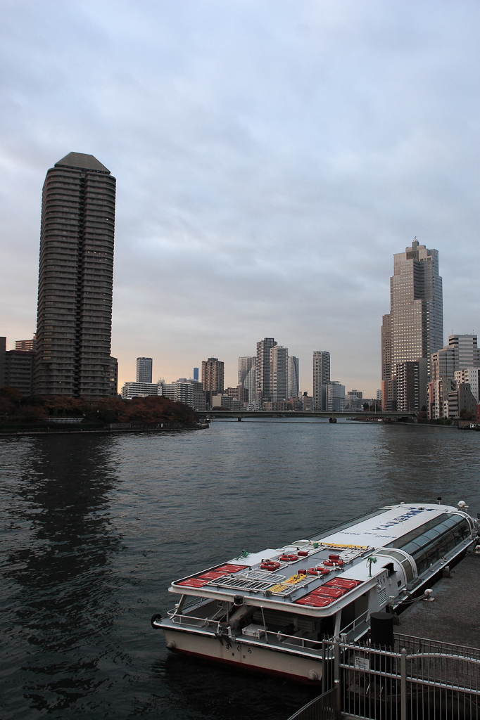 中央区　隅田川