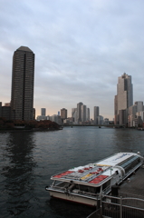 中央区　隅田川