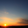 年末の夕暮れ#1