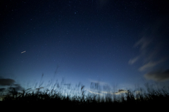 高原の星空