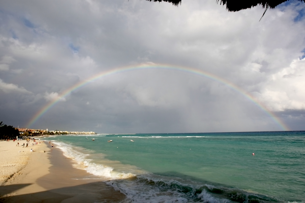 Rainbow @Playa del Camen.