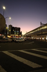 Sunset @Koenji Station