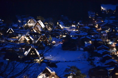 世界遺産の夜