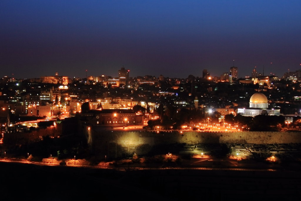 エルサレム夜景