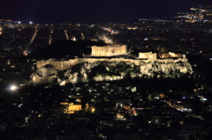 アクロポリス夜景